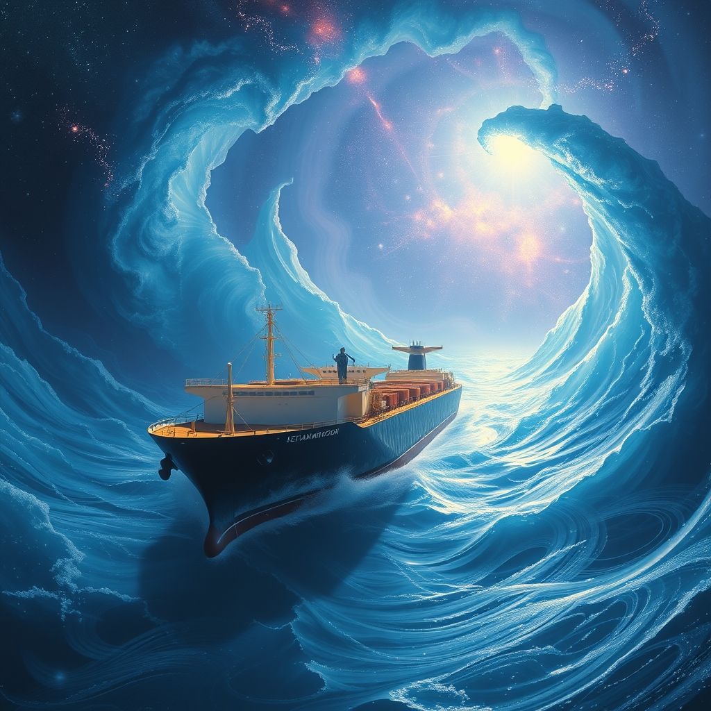 Tanker Ship - Cosmic Surrealism